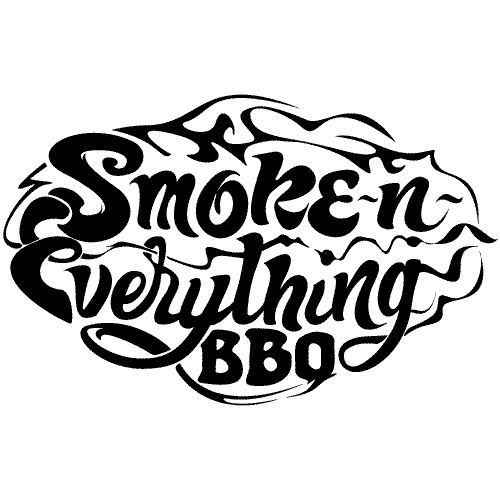 logo smoke style font bbq