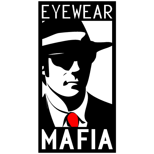 logo mafia italian glasses