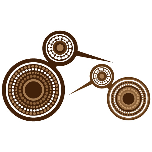aboriginal art  kiwi logo new zeland