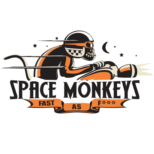 logo biker monkeys edgy