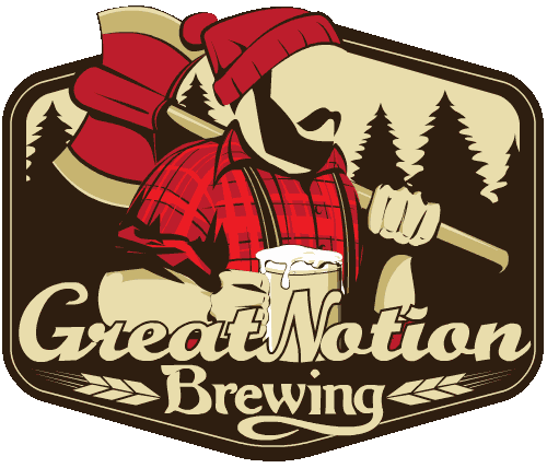 logo craft beer lumberjack beard portland seatle california