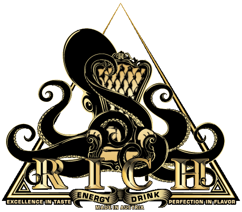  fancy expensive energy drink logo 